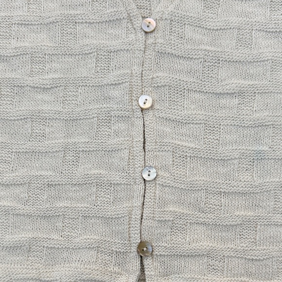 Madewell Cream Textured Tank Top - Picture 6 of 6